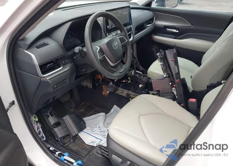 2024 Toyota Grand Highlander Hybrid Xle z USA, uszkodzony, nr VIN 5TDACAB54RS026637